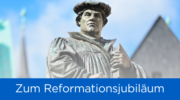 Reformationsaktion Statue