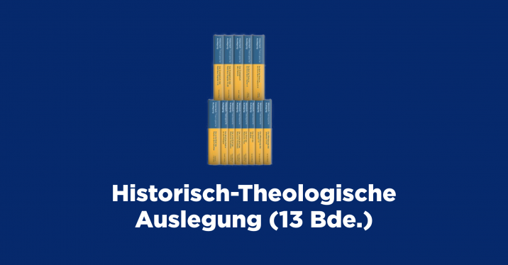 Historisch-Theologische Auslegung, 13 Bde Cover