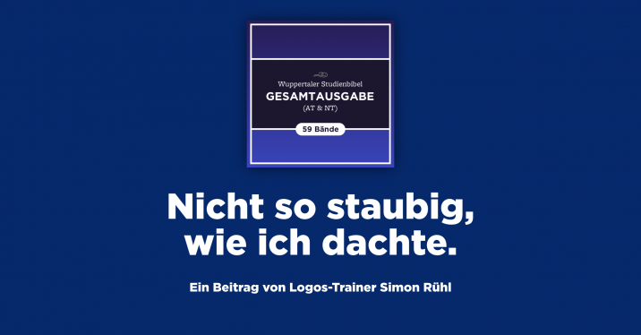 Erfahrungsbericht Wuppertaler Studienbibel Rezension