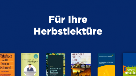 Theologische Herbstlektüre Ratschläge