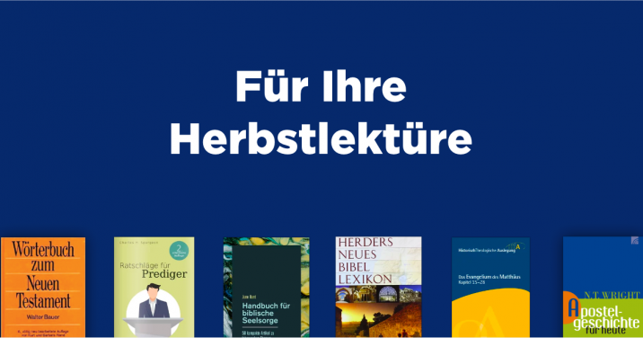Theologische Herbstlektüre Ratschläge