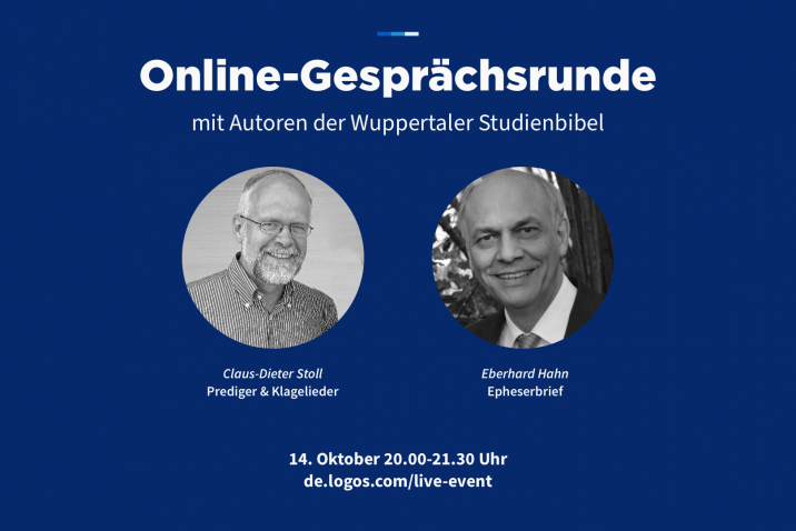 Claus-Dieter Stoll und Eberhard Hahn im Interview Wuppertaler Studienbibel in Logos Bibelsoftware