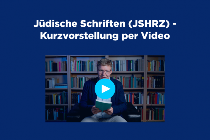 JSHRZ Videovorstellung Video zu jüdischen Schriften