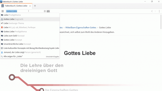 Faktenbuch Beispiel Gottes Liebe Beispiel Bibel Software