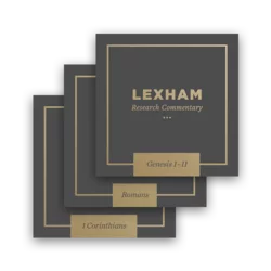 Lexham Research Commentaries (33 vols.)