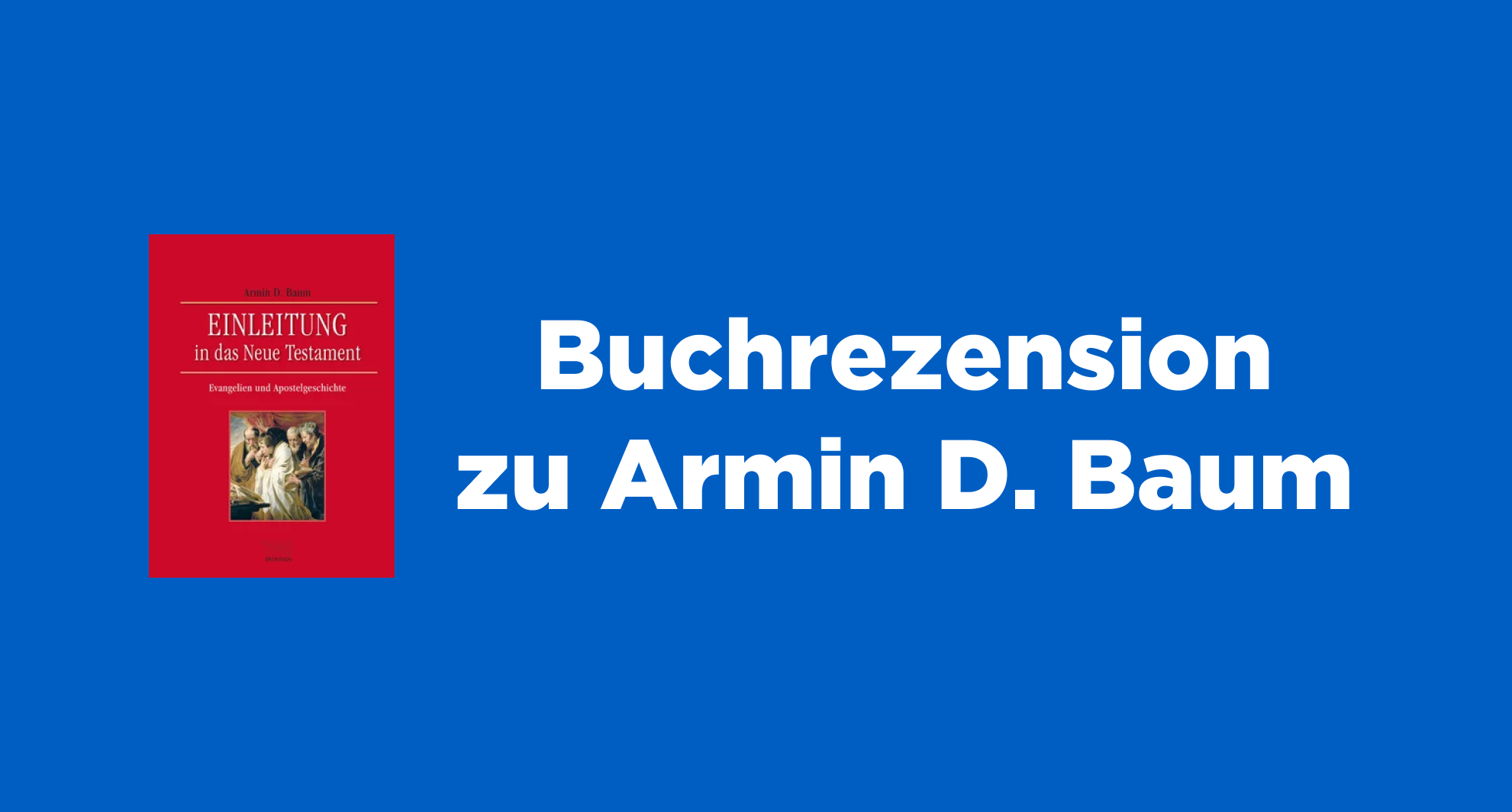 Buchrezension zur Einleitung von Armin Baum