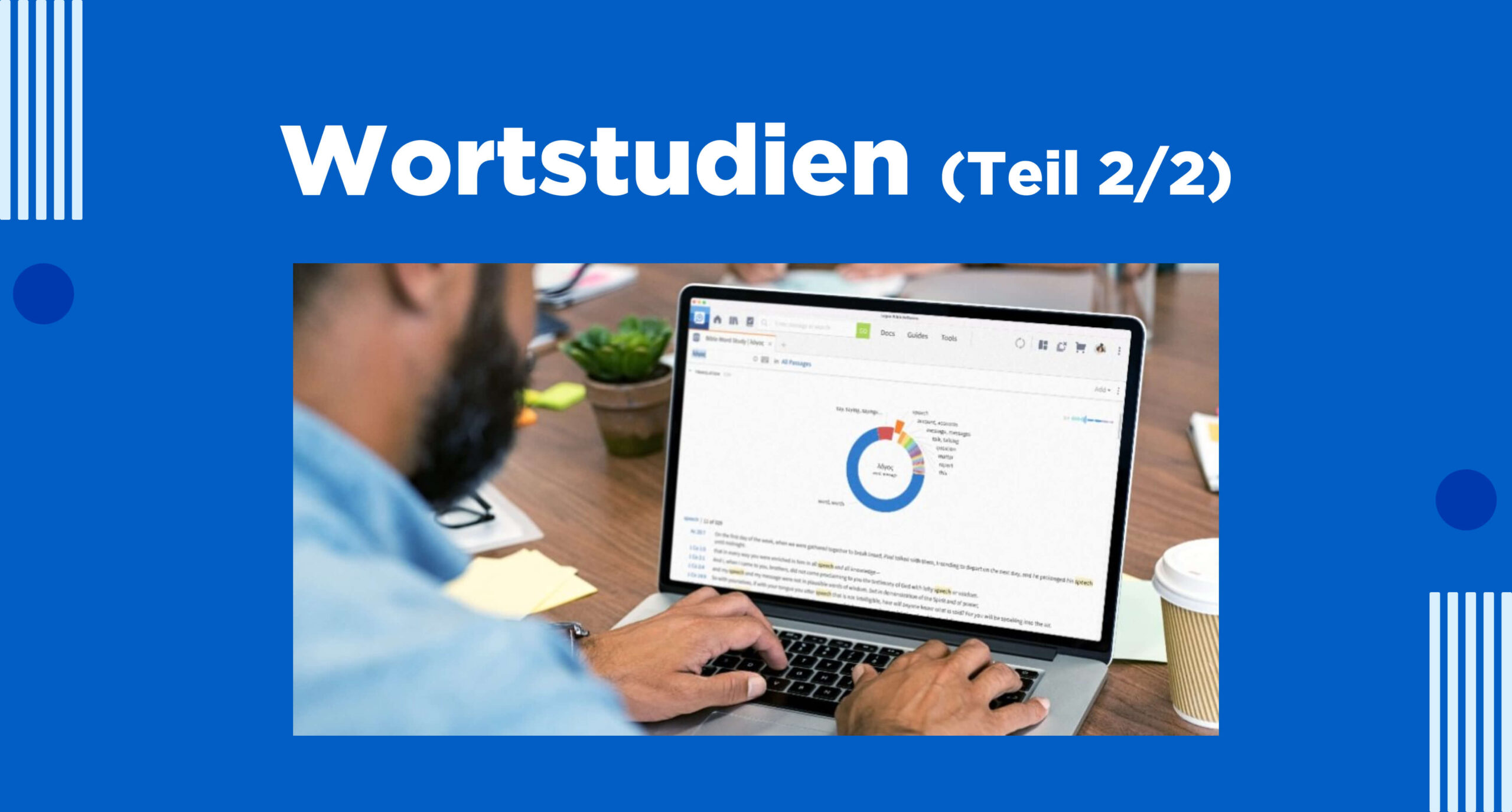 Wortstudie in den Logos-Apps