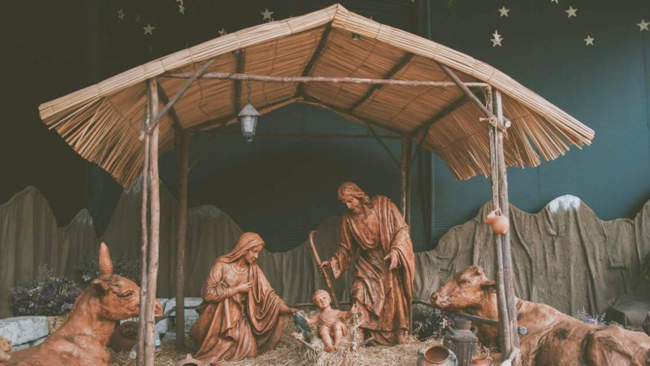 Weihnachtsgeschichte Krippenszene