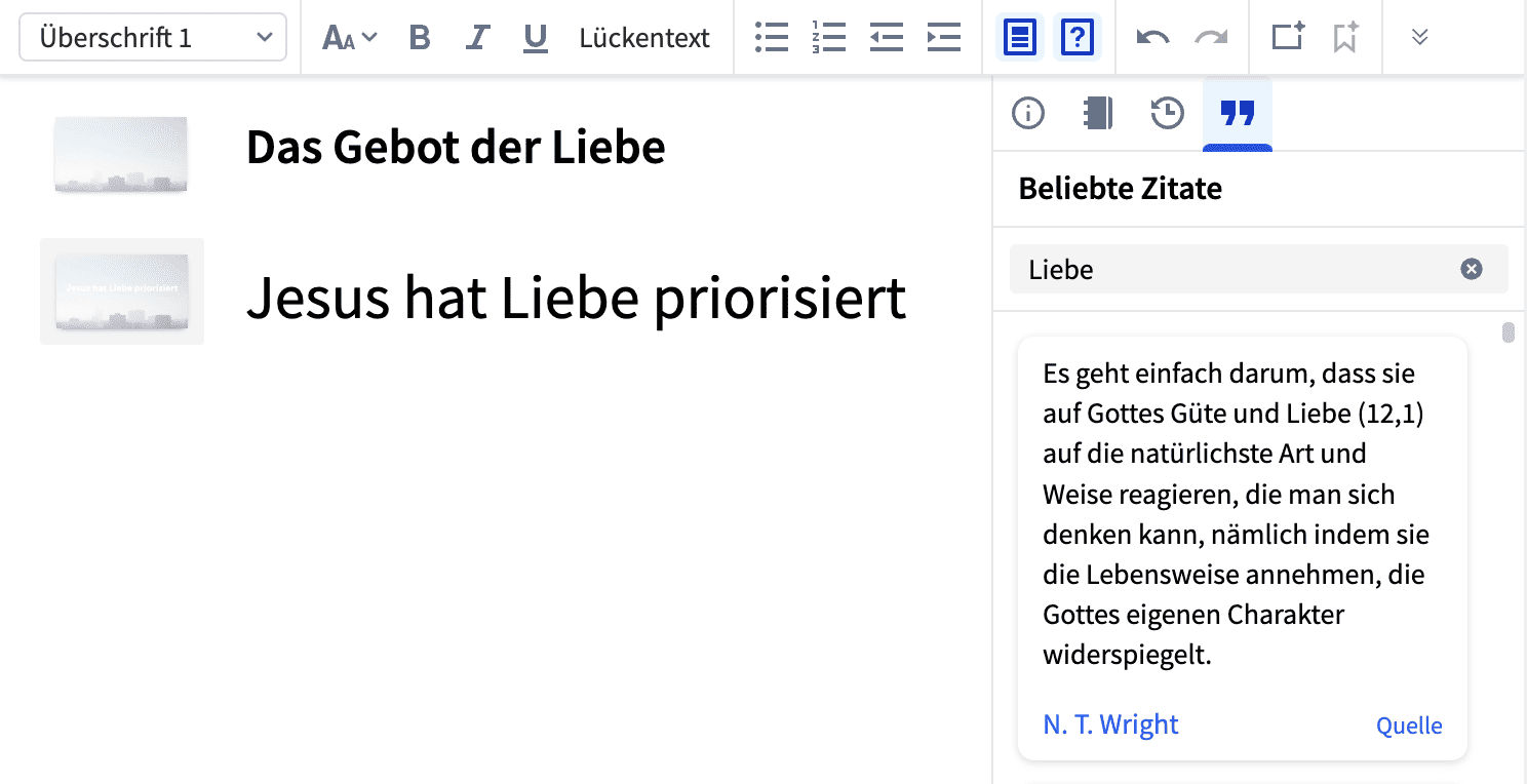 Beliebte Zitate in Logos