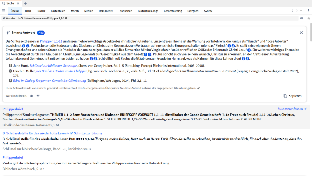 Für Predigten recherchieren: Die smarte Antwort